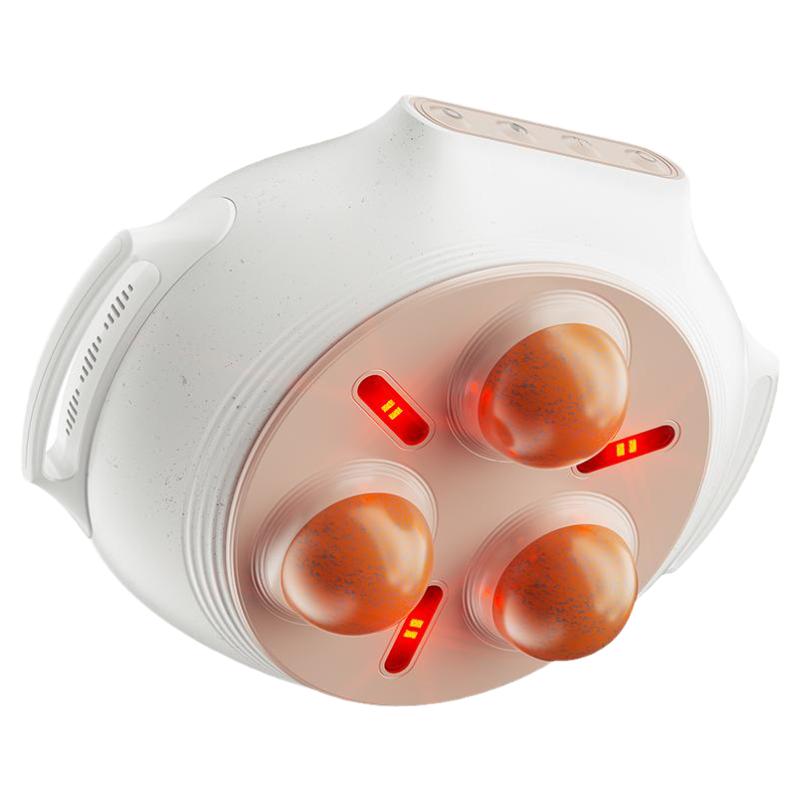 科爱元素小悬壶揉腹仪揉肚子腹部按摩器自动砭石加热按摩中医肠胃