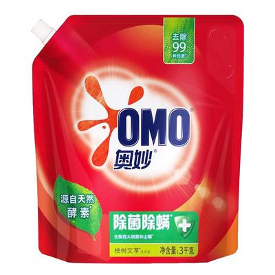 奥妙洗衣液补充装除菌螨家用实惠