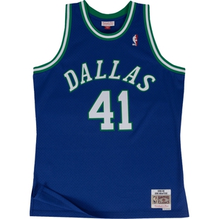 Mitchell&Ness NBA 官方独行侠诺维茨基 复古球衣10-11赛季篮球服