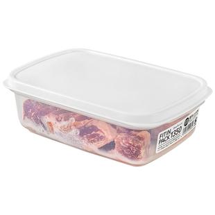 日本进口食品级冷冻分装盒加热速冻肉海鲜备菜专用保鲜盒冰箱收纳