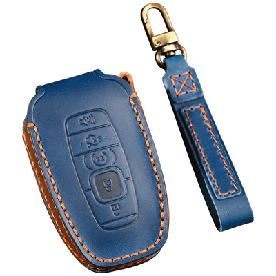 韩版林肯疯马皮钥匙套