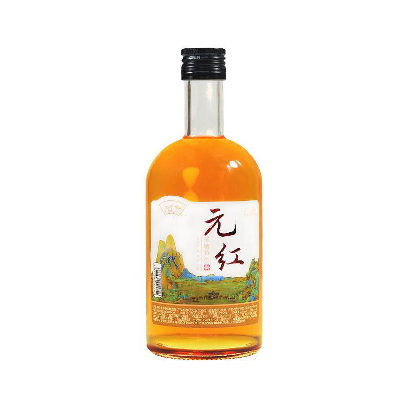 绍兴元红无焦糖高度数16度低糖度