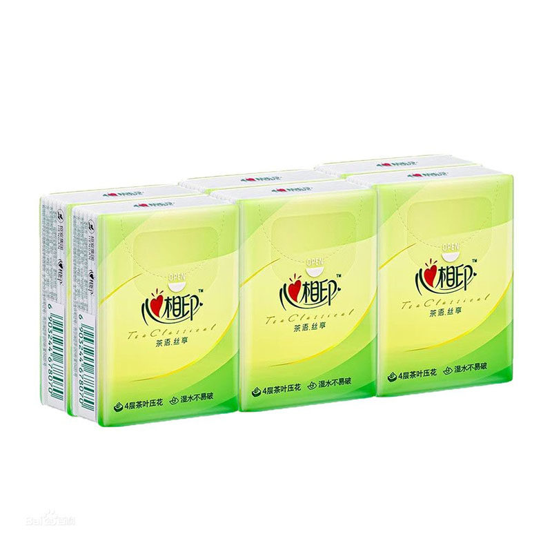 心相印茶语手帕纸4层6包