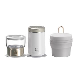 哲品派杯茶杯茶水分离泡茶杯不锈钢保温杯子户外快客旅行茶具套装