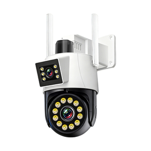4G监控器摄像头[终生免费流量]家用无线室户外智能360度无死角手机远程室外夜视高清无需网络