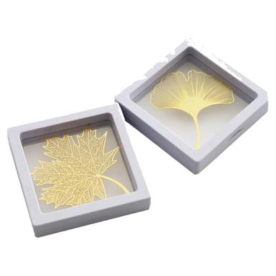 银杏叶流苏金属定制国潮艺术书签