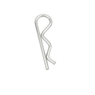 闭口销R形销304不锈钢R型销镀白锌B型开口销波浪销发夹销插销子