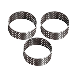 日本不锈钢圆形塔圈做糕点饼烘培慕斯蛋糕法式水果挞皮塔壳模具圆