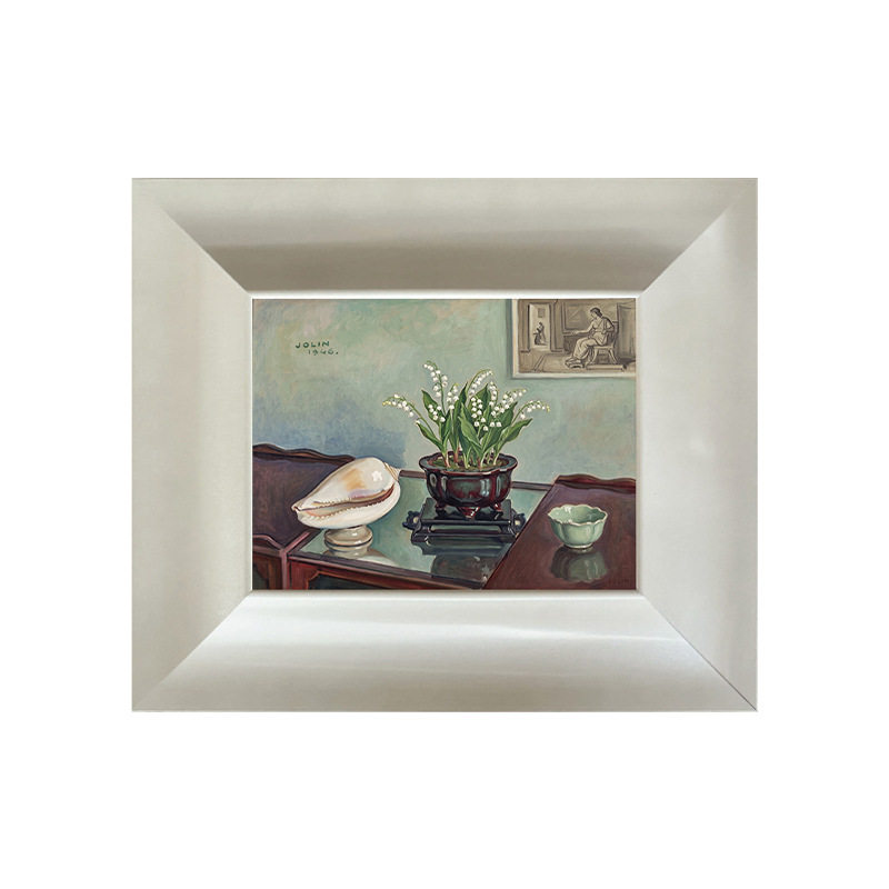 铃间叙法式中古风现代小众装饰画