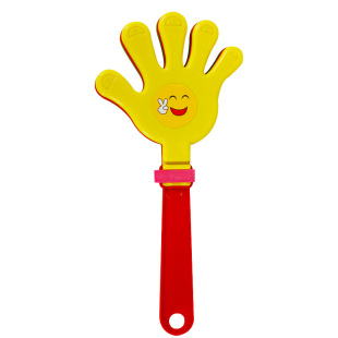 加油鼓掌手拍器小手拍小巴掌小夜灯发光笑脸助威表情拍拍手手掌拍