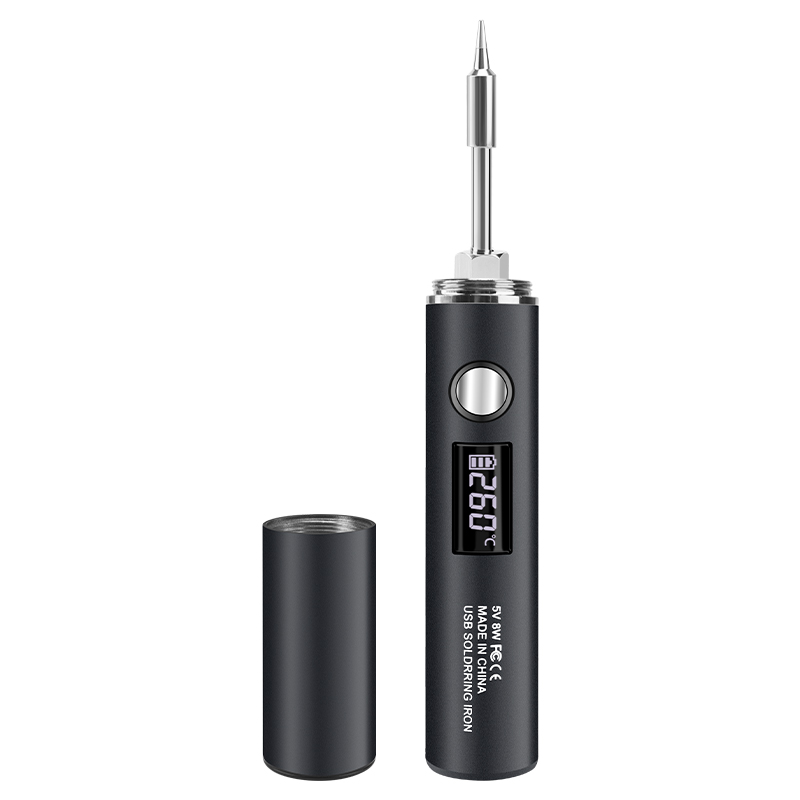 鹿仙子无线电烙铁数显usb充电便携家用小型维修电子焊接锡焊锡枪