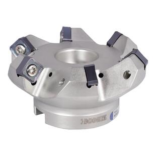 45度面铣刀盘开粗重切削飞刀盘SNMX1205刀片双面八刃快进给铣刀盘