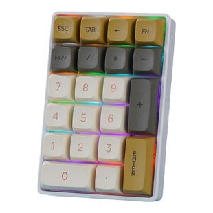 机械数字键盘电脑外接迷你小键盘无线蓝牙财务会计专用mini数字区