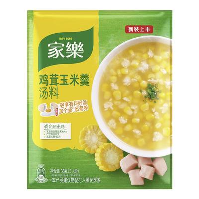 家乐鸡茸玉米羹汤料38g