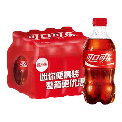 可口可乐300ml*12瓶迷你碳酸汽水