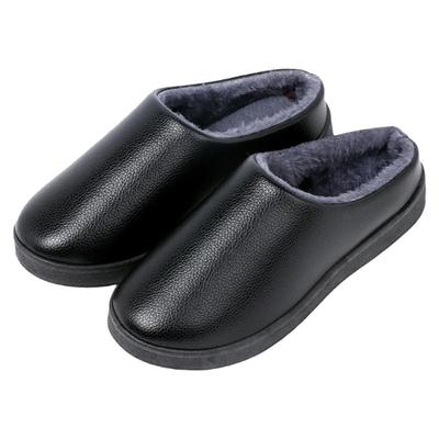 轻盈轻便舒适保暖防滑棉皮拖