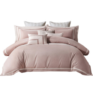 康尔馨100支埃及棉磨毛四件套纯棉2026新款冬季被套床笠款A类床品