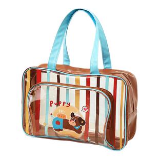 默默爱 儿童游泳包干湿分离户外防水大容量便携小杂物洗漱收纳袋