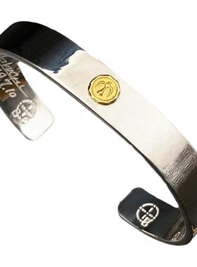 925纯银手工定制情侣手镯