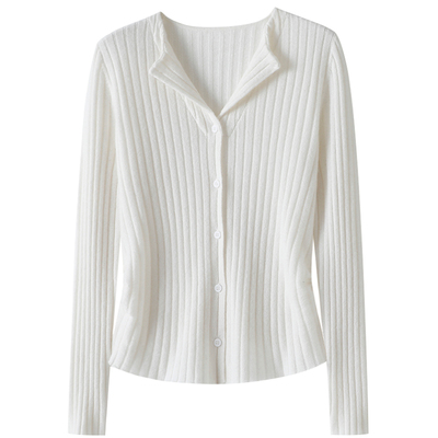 启超官方高端100%纯山羊绒衫