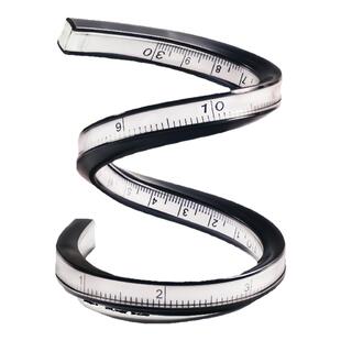 科灵蛇形尺软尺任意形状角度弧线曲线尺服装设计美术漫画缝纫绘图尺测量尺工具KF-30/40/60/90cm