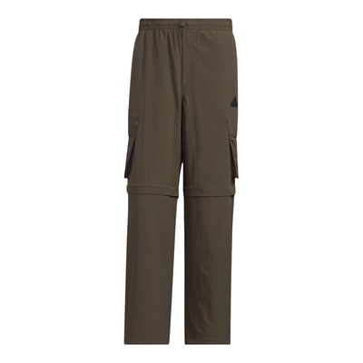 阿迪达斯男士工装可拆卸阔腿裤