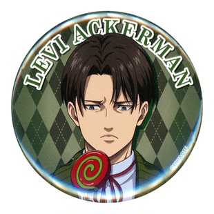 日本正版进击的巨人 Break Time 撤退的矮人吧唧徽章盲盒周边谷子