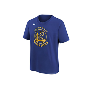 Nike NBA 勇士库里经典潮流短T 青少年运动圆领短袖篮球透气上衣