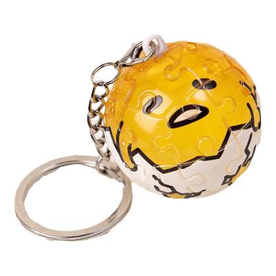 3djp懒蛋蛋钥匙扣拼图24片