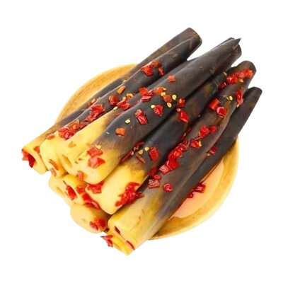 不辣笋泡椒味抖音手剥笋开袋即食2025新笋竹笋泡椒笋袋装好吃汤味