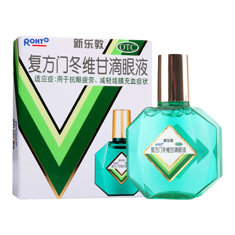 曼秀雷敦 新乐敦 复方门冬维甘滴眼液 13ml*1瓶/盒