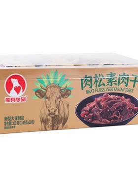 原味香辣味肉松素肉干好吃豆制品