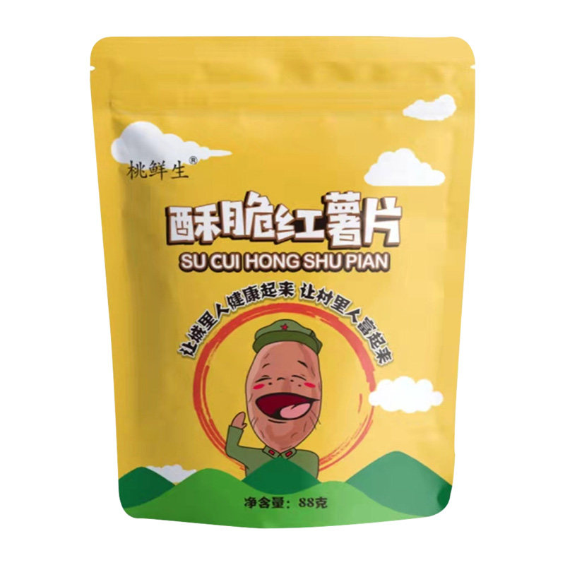 桃鲜生红薯片香脆零食
