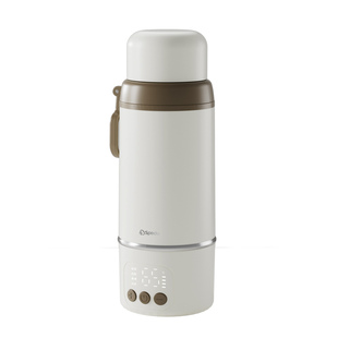 Spedu便携式恒温水杯婴儿冲奶外出无线加热婴儿专用保温杯免插电