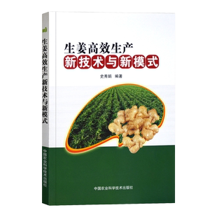 生姜高效生产新技术与新模式图说生姜栽培生姜种植书籍生姜高效栽培技术大全书生姜大棚栽培技术指导生姜病虫害防治技术大全书籍