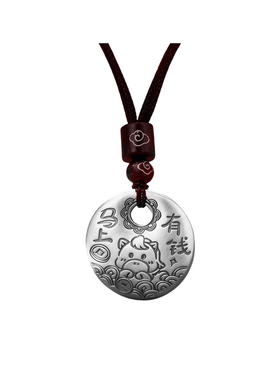 中国珠宝生肖平安喜乐平安扣吊坠