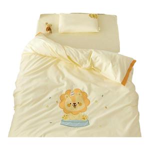 贝肽斯幼儿园被子三件套午睡专用纯棉儿童被套宝宝被褥婴儿六件套