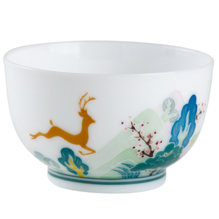 千红窑手绘功夫主人杯单杯大号薄胎男女个人茶杯子高端陶瓷品茗杯