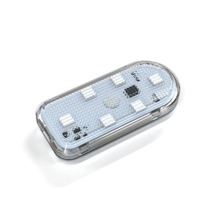 汽车载氛围灯改装led呼吸灯usb免接线车内饰感应气氛灯无线照明灯