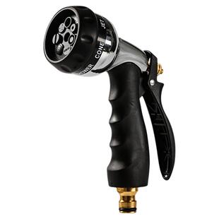 六段式可调洗车水鼓花洒水枪头家用高压工具喷头增压汽车美容神器