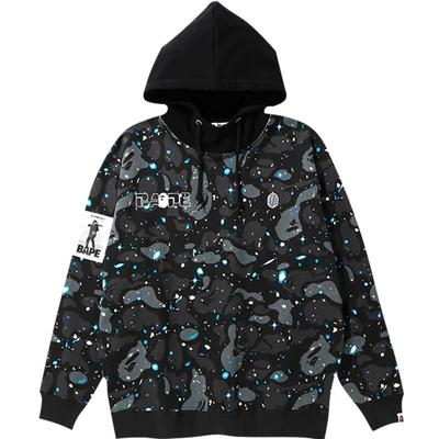 bape女装春夏猿人夜光星空拼接