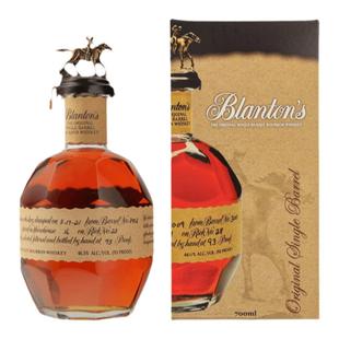 欧洲直邮Blanton'S波兰顿威士忌46.1%700ml英国礼盒装馥郁香醇