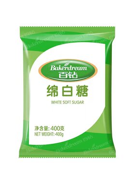 百钻绵白糖400克家用调味品