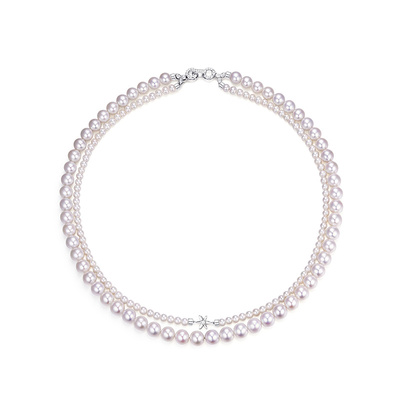 CIRCLE木兰淡水珍珠叠戴项链手链