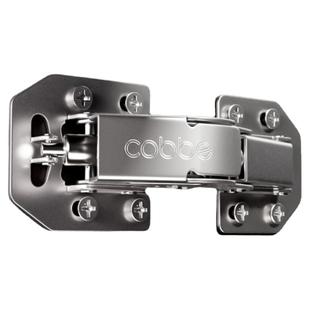 卡贝免开孔柜门铰链免打孔合页折页五金橱柜卫生间厕所厨柜衣柜门