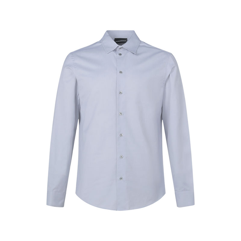 【自营】EMPORIO ARMANI/阿玛尼男士长袖衬衫 H31SM0 C12F0开衫