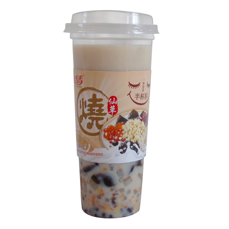 唛香香烧仙草奶茶椰果红豆花生碎