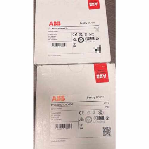 下单前咨询全新ABB安全继电器Sentry BSR10 2TLA010