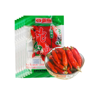 盈棚泡二荆条泡红椒220g袋装四川泡椒泡菜老坛剁椒鱼香肉丝调料
