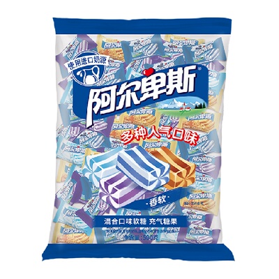 阿尔卑斯水果酸奶软糖多种口味